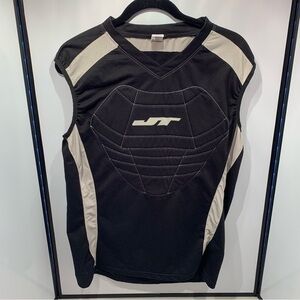 JT Paintball Padded Shirt Men One Size Fits Most Black Chest Protector Sleeveles